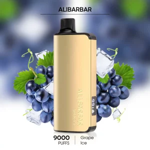 Alibarbar Ingot Grape Ice 9000 Puffs
