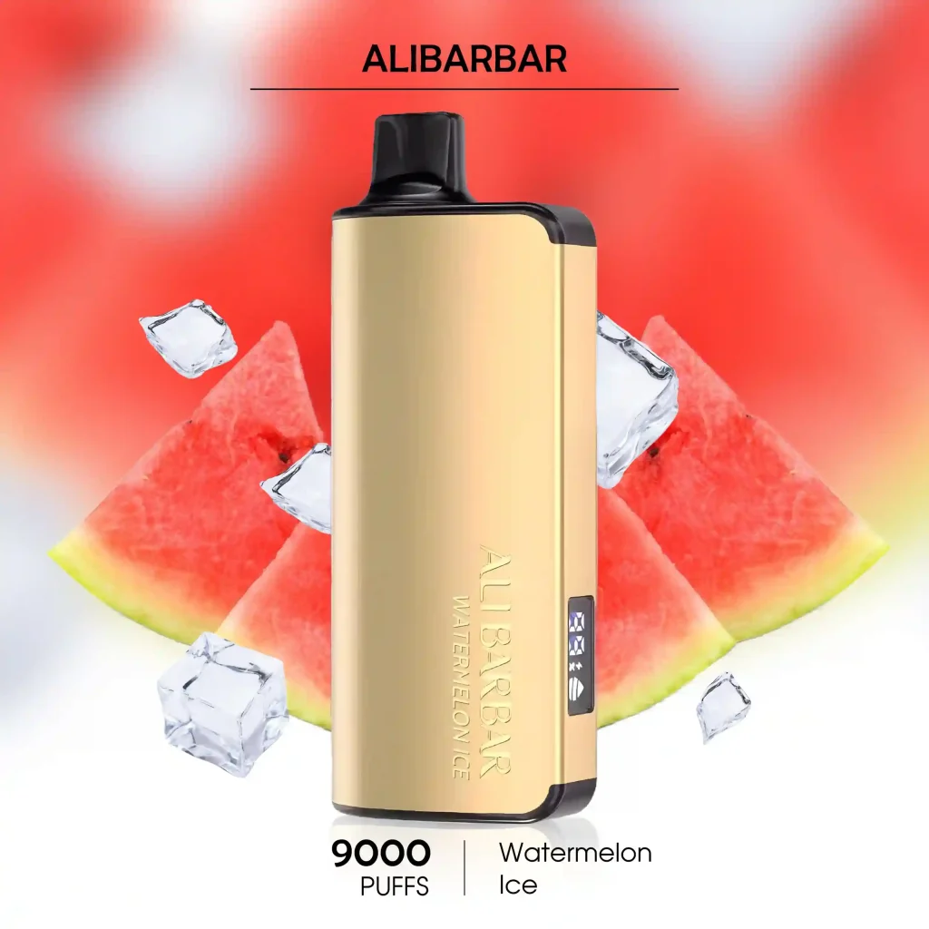 Alibarbar Ingot Watermelon lce 9000 Puffs
