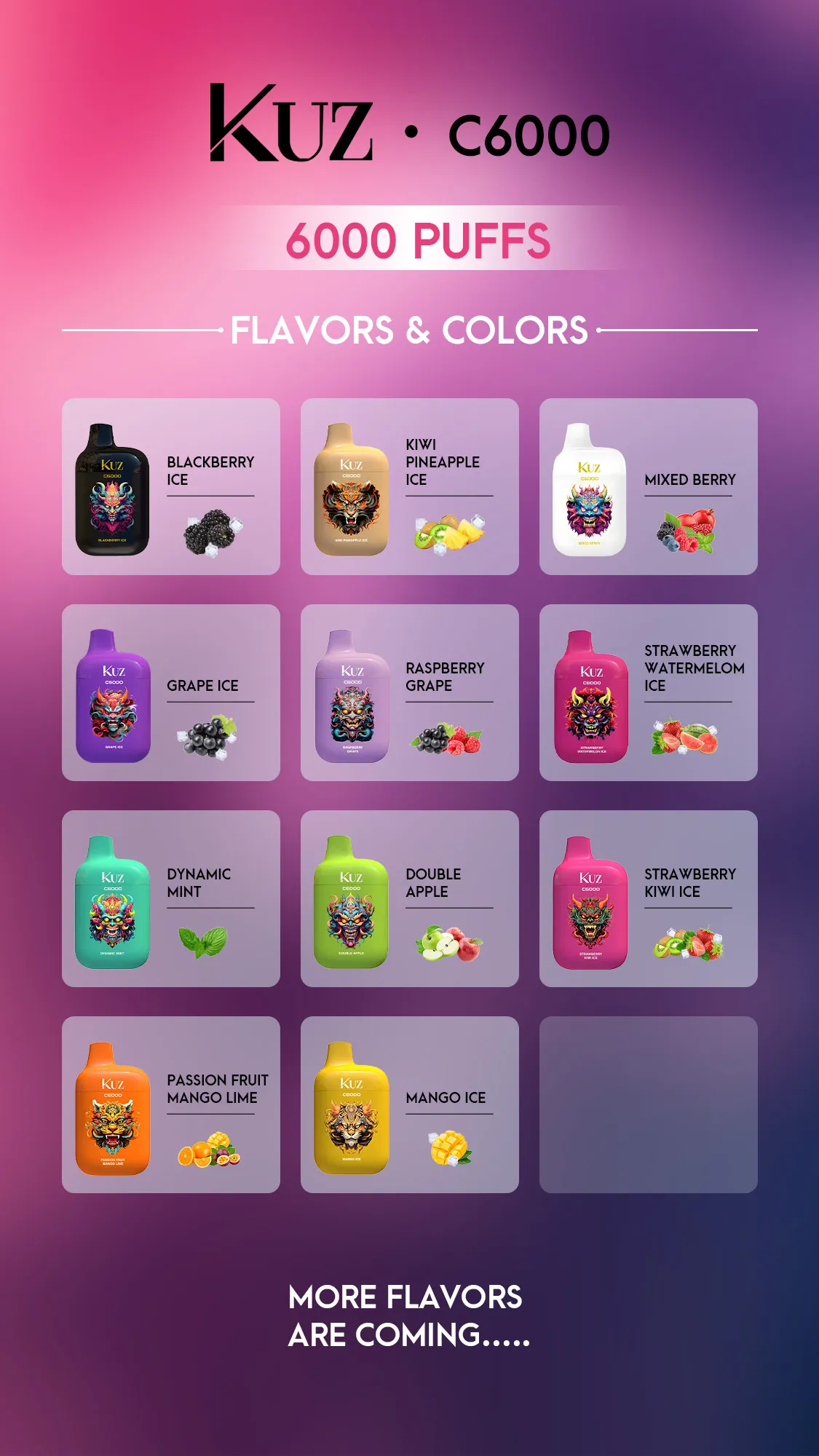 KUZ C6000 Vape Review 2025: Your Guide to Flavours & Costs